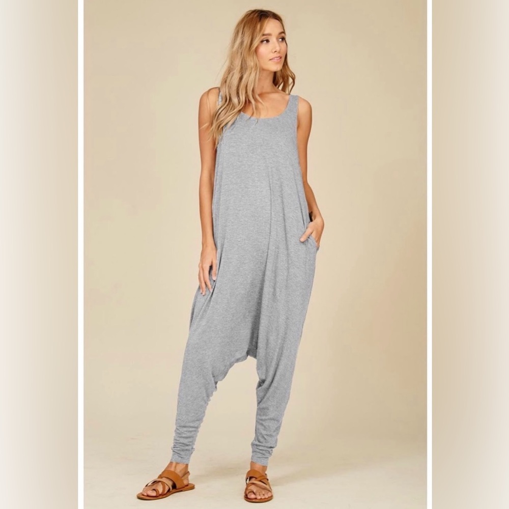 NWT Momper Romper Grey